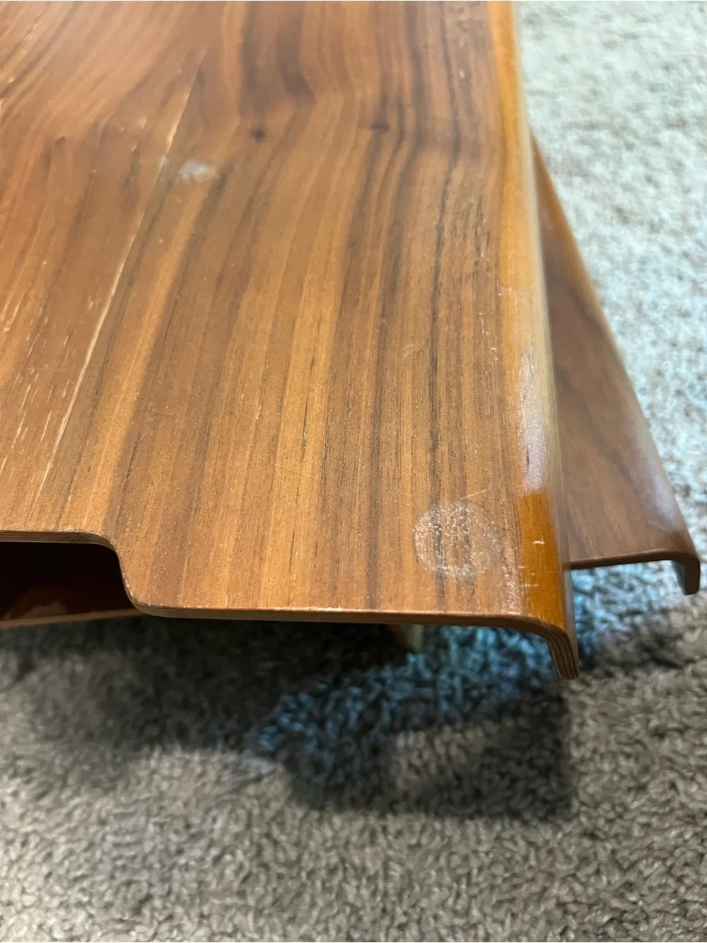 Wooden 3-Tier Stackable Desk Tray - Brown